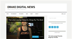 Desktop Screenshot of drakedigitalnews.com