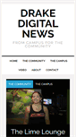 Mobile Screenshot of drakedigitalnews.com